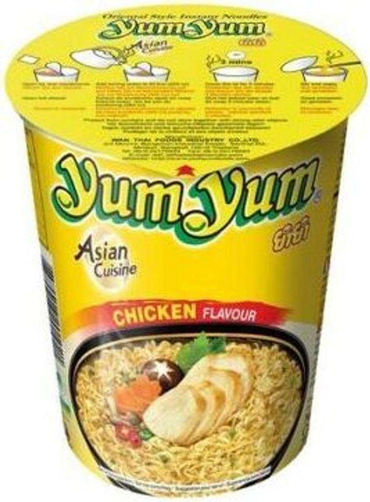 Yum Yum Cup Nudelsuppe Chicken 12x70g