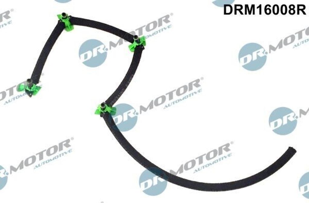 DR.MOTOR AUTOMOTIVE DRM16008R Leckkraftstoff-Schlauch passend für PEUGEOT 2008 Kombi (CU) Rücklaufleitung Common Rail