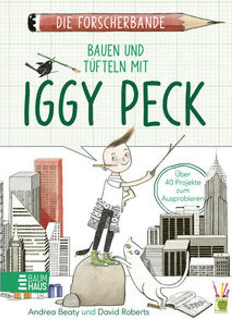 Livre activités STEM Iggy Peck pour occuper les enfants intelligemment