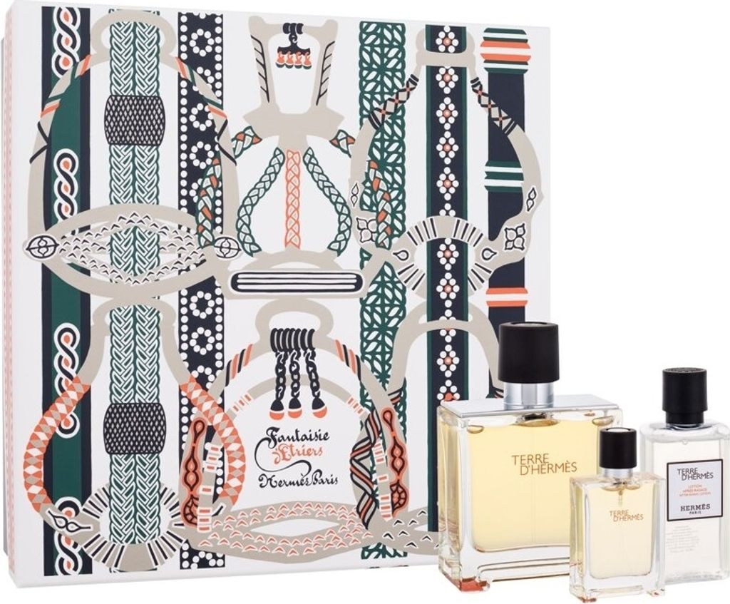 Terre D'Hermès Eau De Parfum Spray 75ml Set 3 Pieces Produktbild 