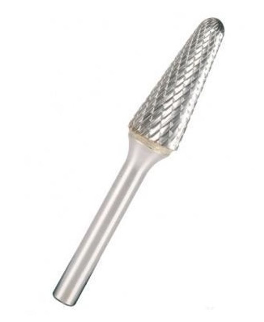 Klingspor 296200 Wolframkarbidfräser, HF 100 L, 6 Zähne, 6 mm Schaftdurchmesser, 6 x 18 x 50 mm