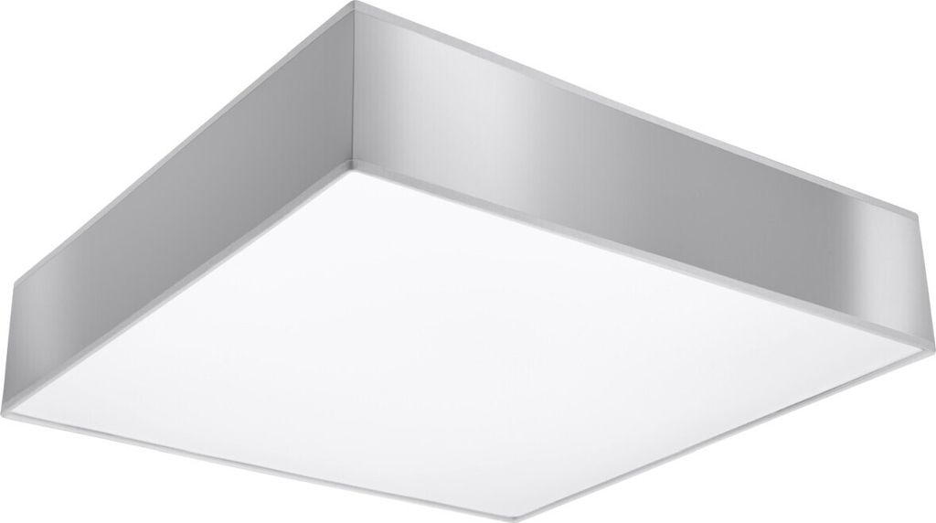 Deckenleuchte Modern "Mitra5" Grau 3-flammig Deckenlampe Wohnzimmer Schlafzimmer Flur