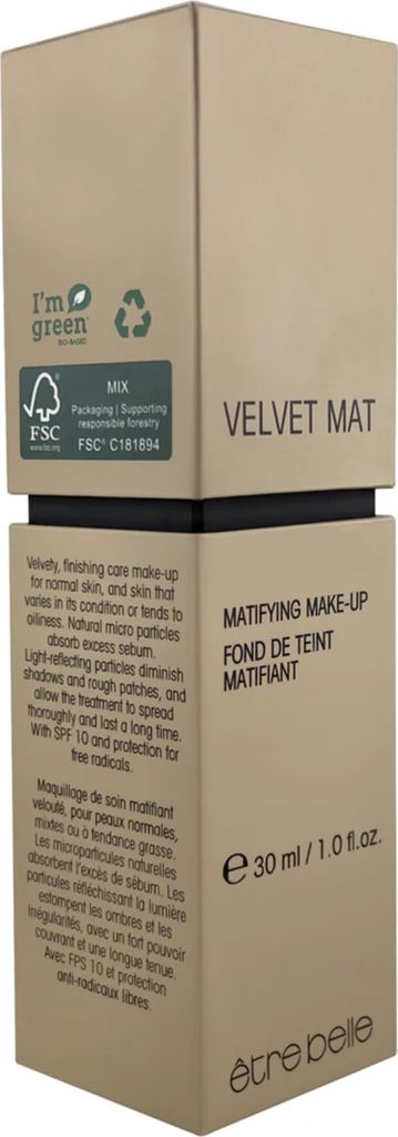 Etre Belle Velvet Mat Make-Up samtig, mattierendes Pflege-make-up Nr.1 - 30 ml