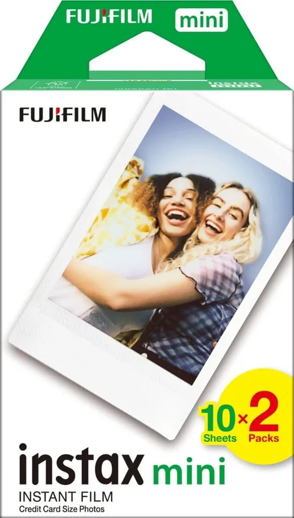 Pack 20 Pellicole Instax Mini Fujifilm - ISO 800 Alta Qualità