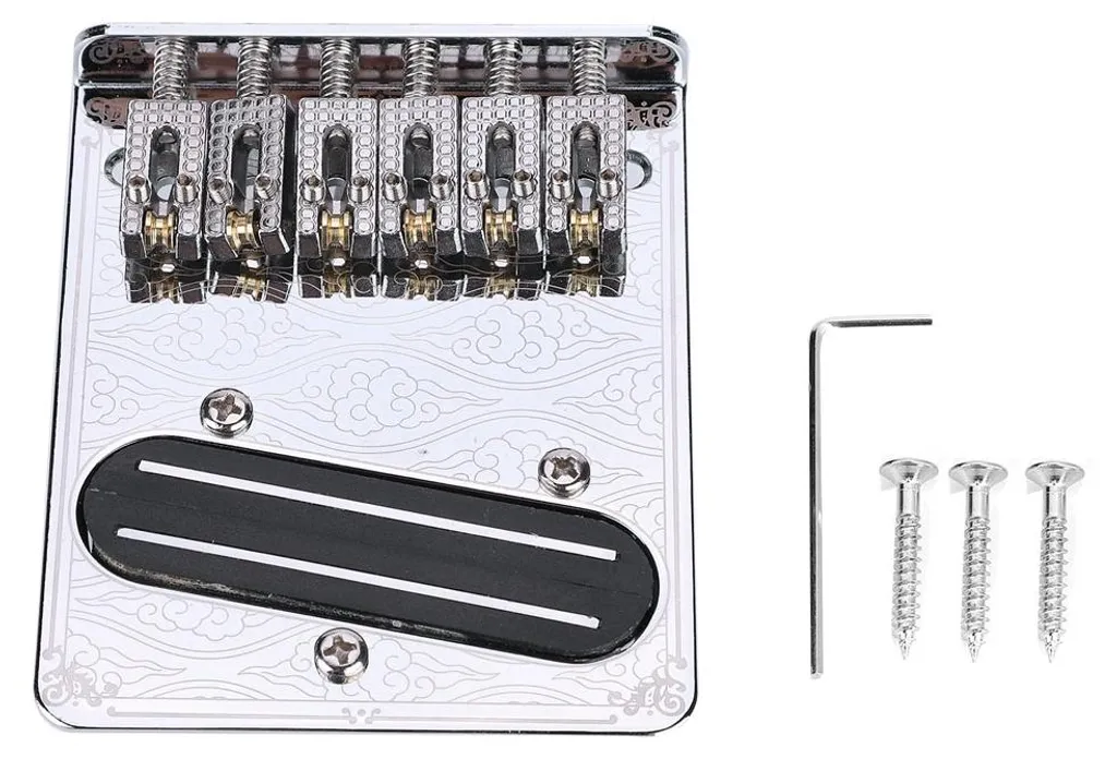 Chevalet TL Argenté avec Pontets à Rouleaux et Clé Micro Double Rail n°3