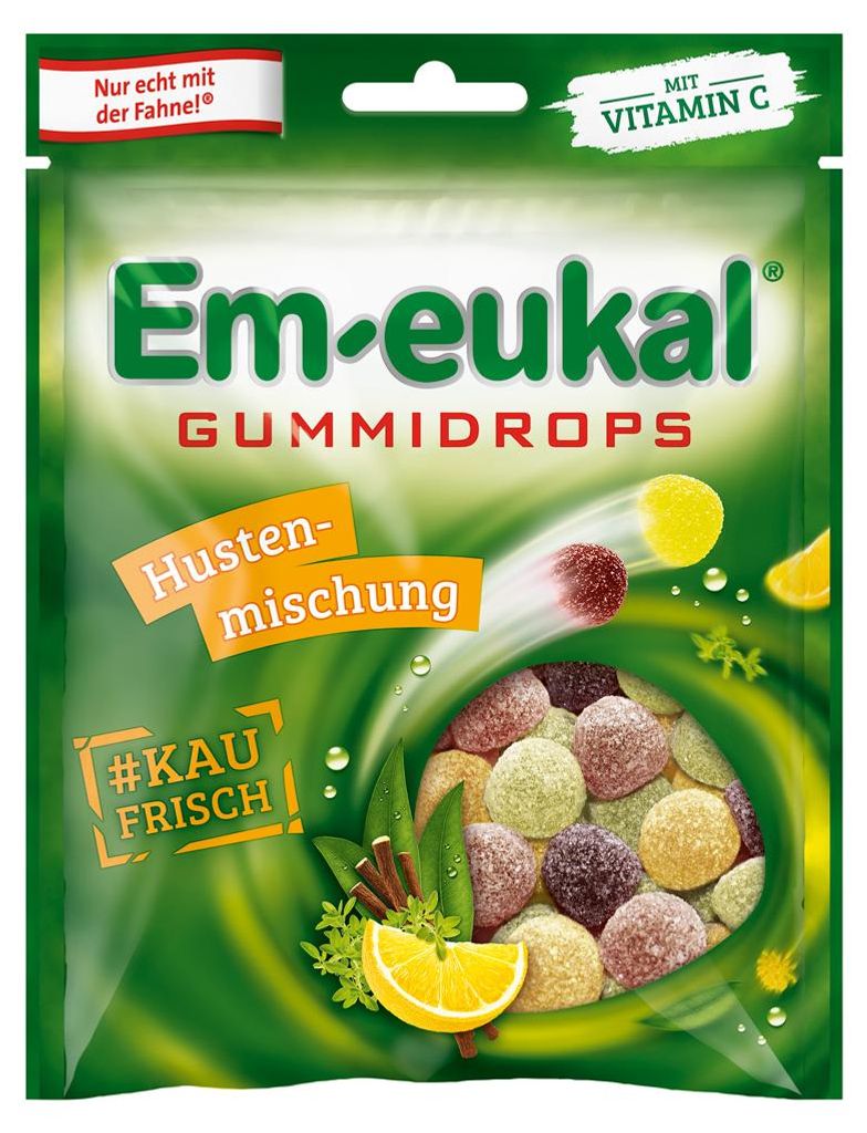 Em eukal mélange pour la toux aux herbes fraîches avec une Image du produit 
