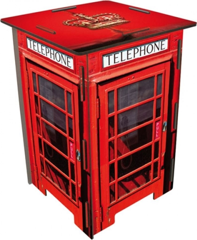 Werkhaus Photo-Hocker Telefonzelle London Produktbild 