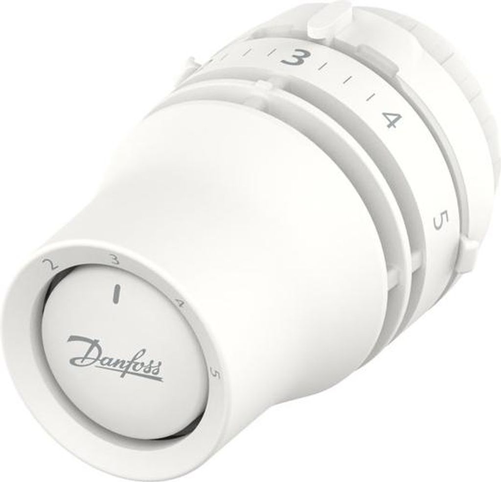 Danfoss Redia RA Click-Thermostatkopf, eingebauter Sensor, mit einer Grenze von 16 °C