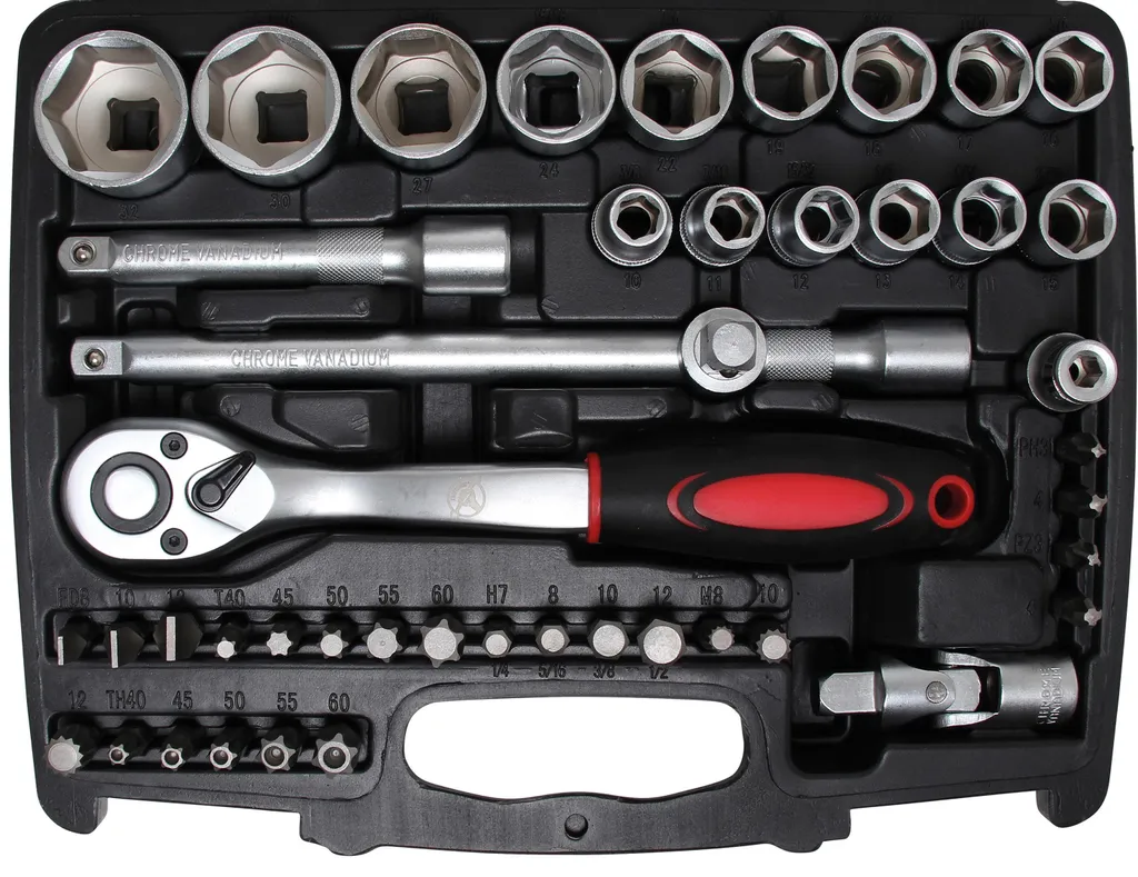 BGS Set di chiavi a bussola e accessori - in mm - 174 pezzi - 9191 - 2
