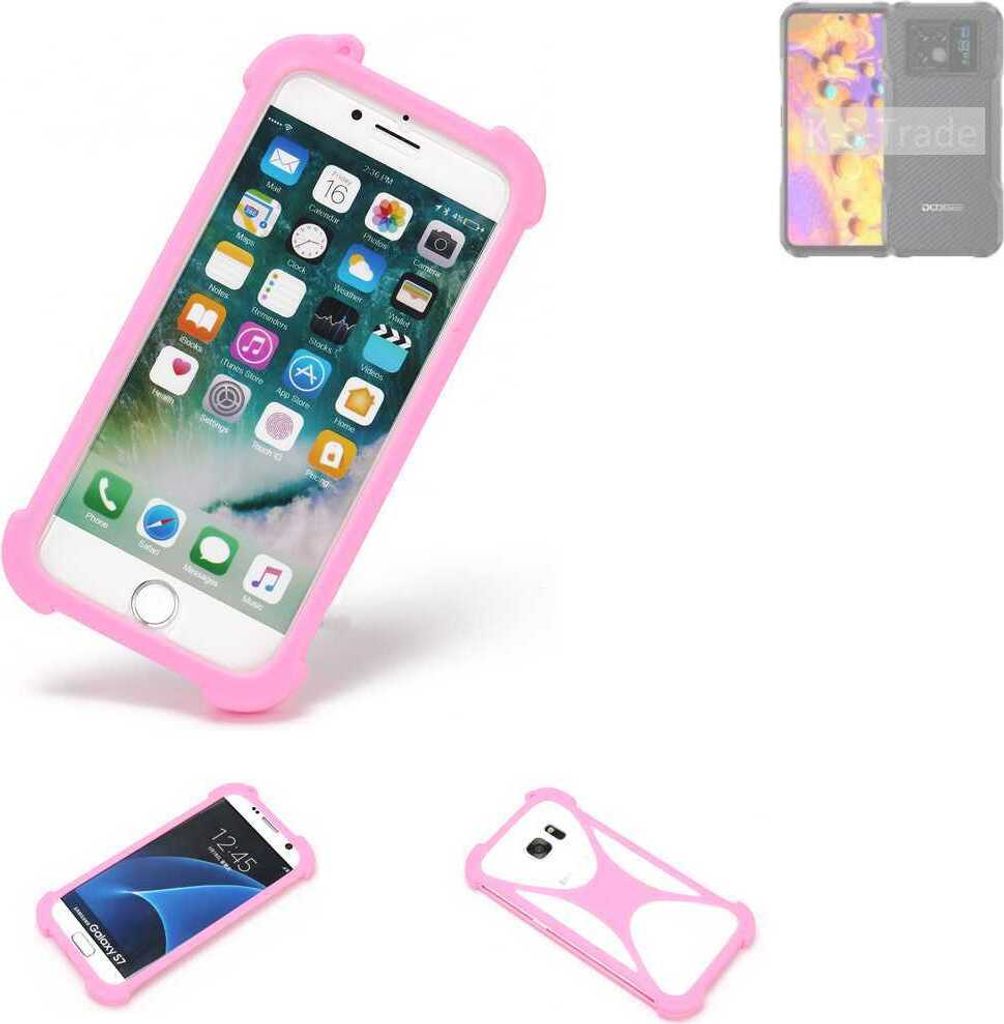 K-S-Trade Handy Hülle kompatibel mit Doogee V20S Schutz Produktbild 
