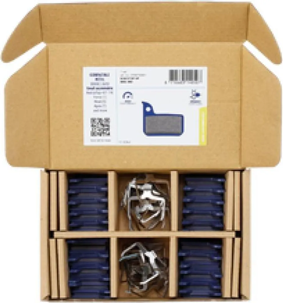 Plaquettes de Frein à Disque pour Sram Road Hydro BBB DiscStop Bleues