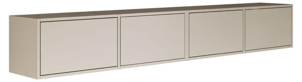 Selsey Framme – Hängendes TV-Board mit vier Klappen 200 cm, Produktbild 