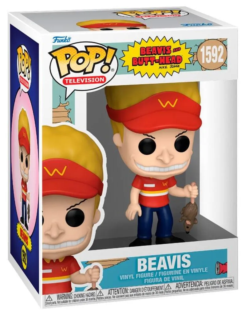 Figurine Beavis et Butt-Head 10 cm Finition Premium - Jouet Culte