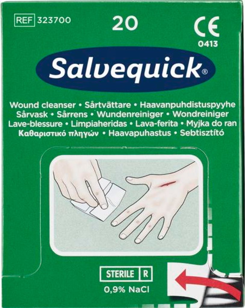 CEDERROTH 323700 CEDERROTH Salvequick Salviette detergenti Immagine del prodotto 