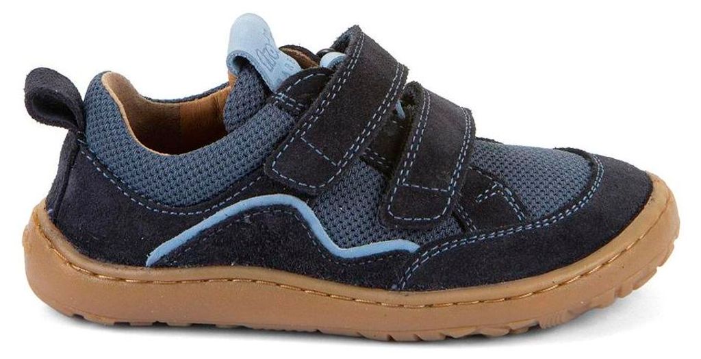 Froddo Children Kinder Marineblau Sneaker Barfußschuhe Echtleder G3130271-12)