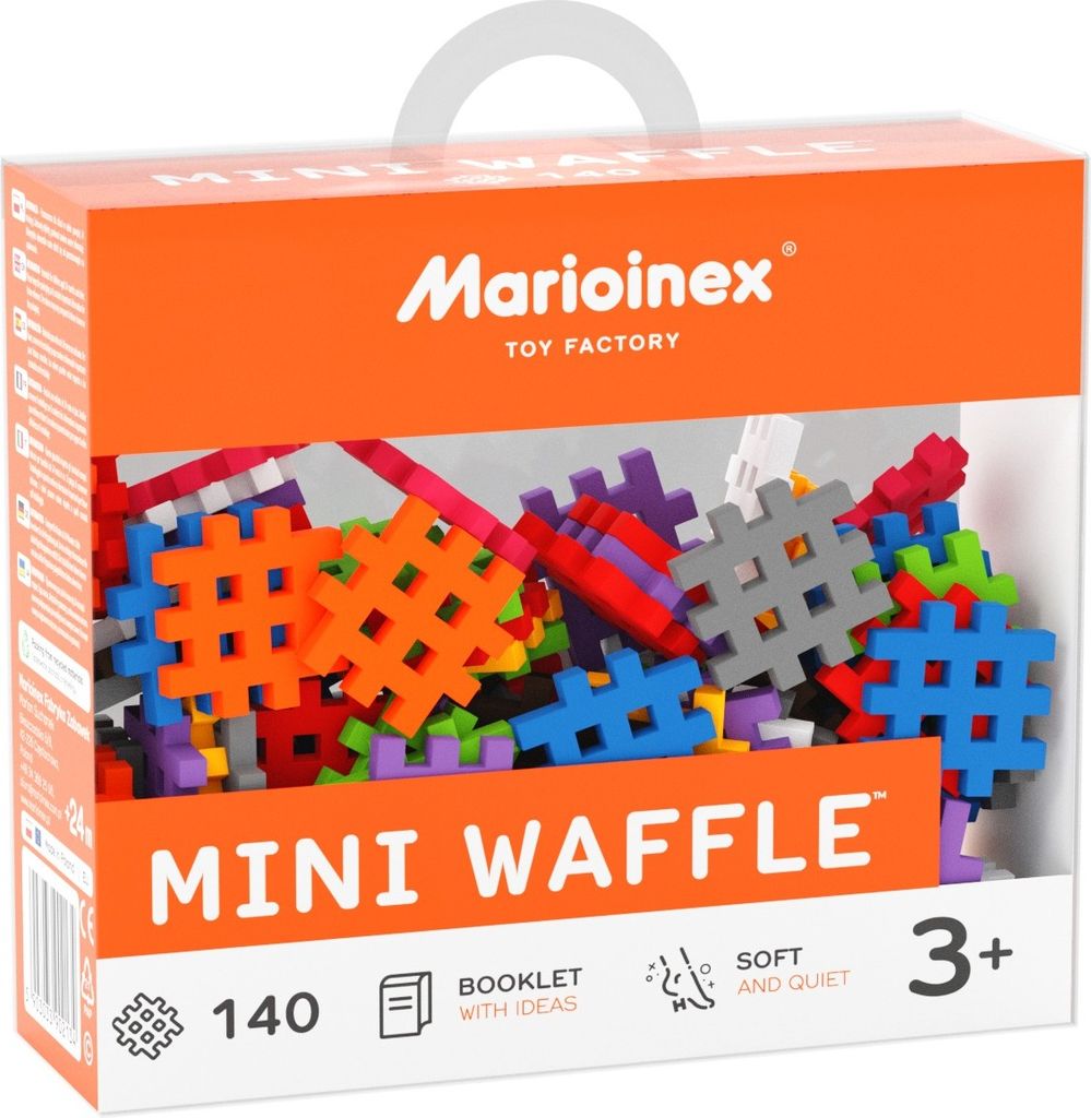 Marioinex Mattoncini da costruzione Mini Waffle 140 pezzi Immagine del prodotto 