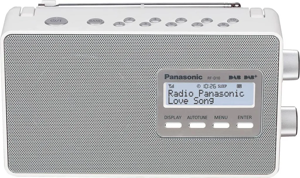 Radio de cuisine portable Panasonic RF-D10 poste DAB+ à piles