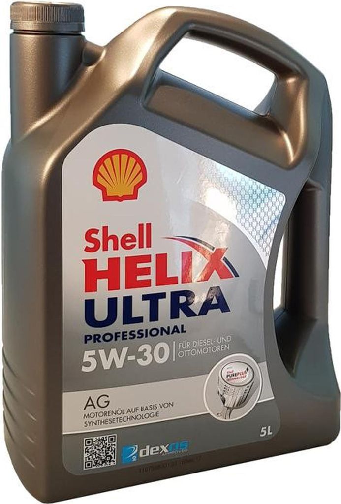 SHELL Helix Ultra Professional AG für 5W-30 5 Liter Motoröl Produktbild 
