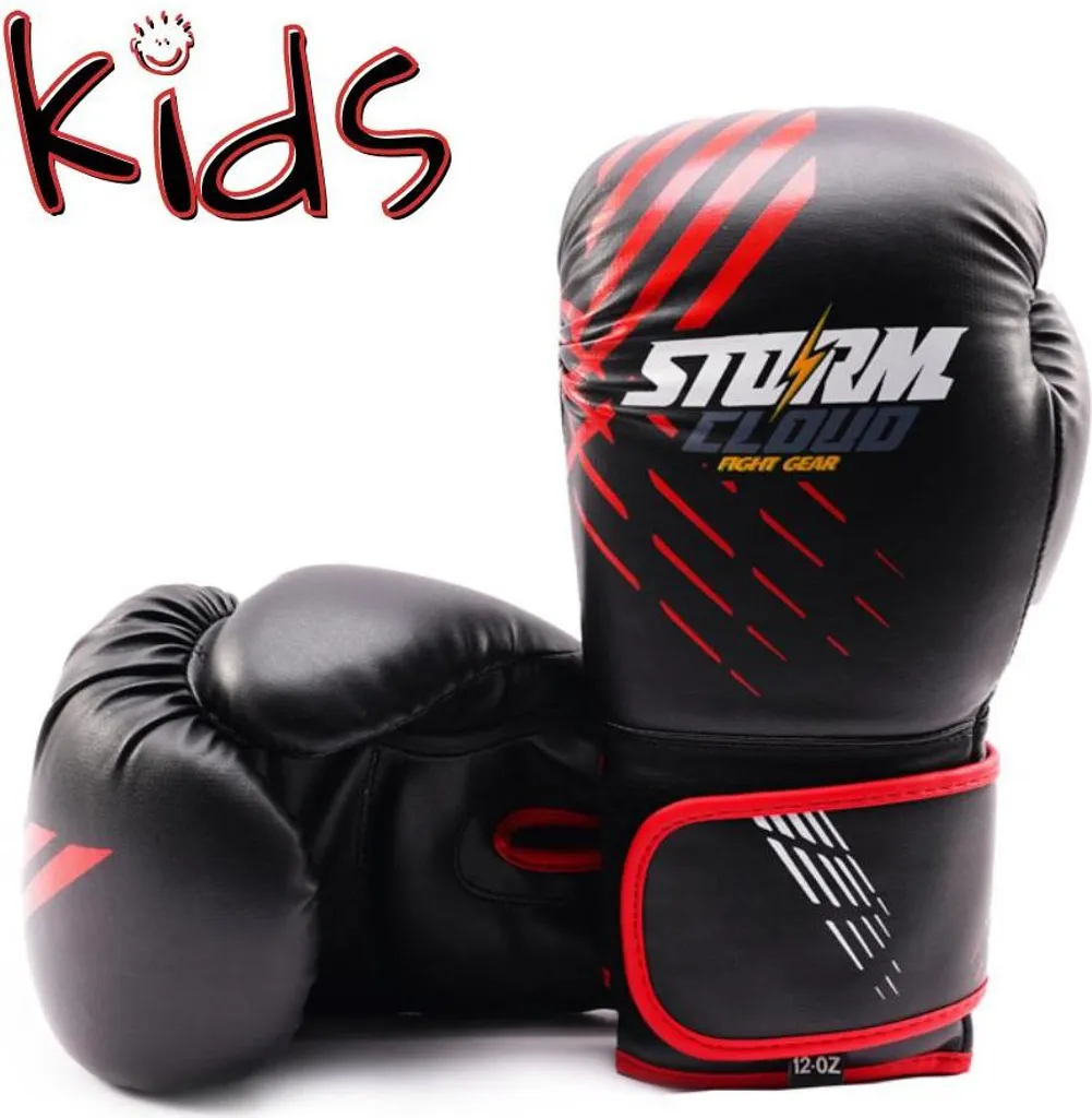 Gants boxe enfant StormCloud Lynx 6 oz : fini les blessures aux poignets