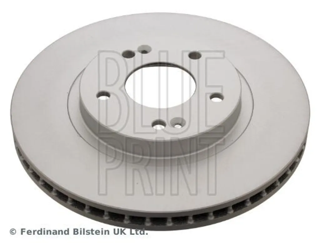 2 disques de frein avant Blue Print ADG04341 pour Hyundai Santa Fé I