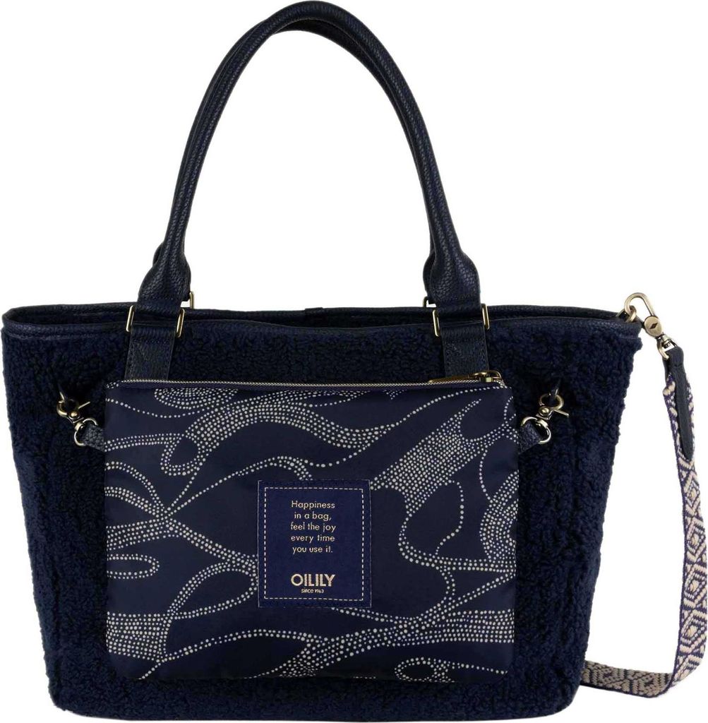 Oilily Haki Handbag Night Sky Dotty Dance
