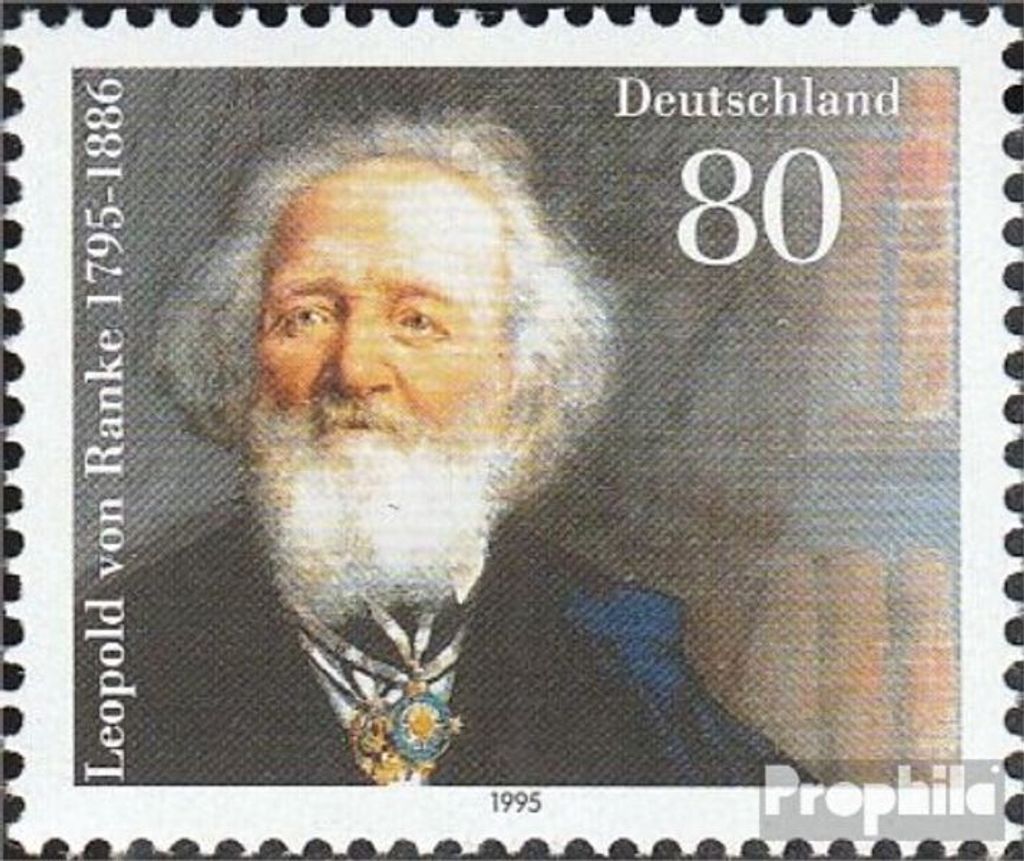 Briefmarken BRD (BR.Deutschland) 1995 Mi 1826 (kompl.Ausgabe) postfrisch 200.Geburtstag von Ranke