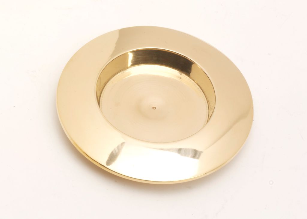 Osterkerzen Kerzenhalter Messing Gold poliert für Ø 50 mm Kerzen