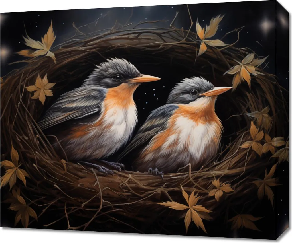 Offerta Quadro Moderno 60x50 cm Abbraccio Stellare - Pronto da Appendere