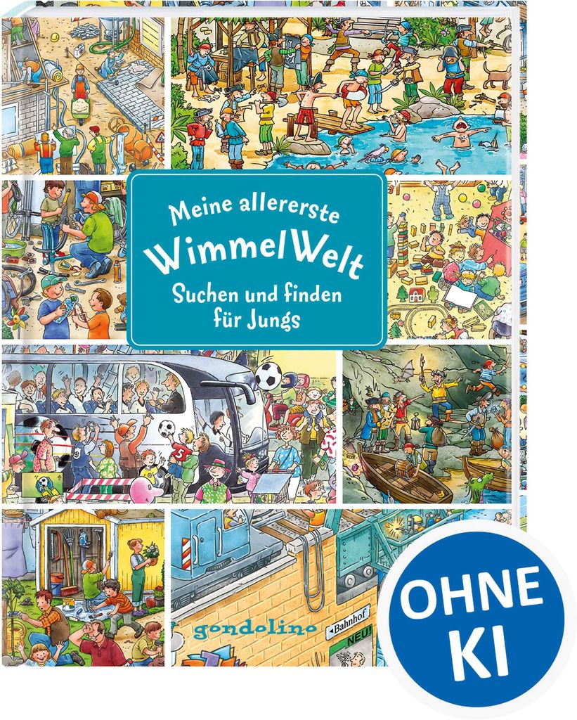 Meine allererste WimmelWelt - Suchen und finden für Jungs Produktbild 