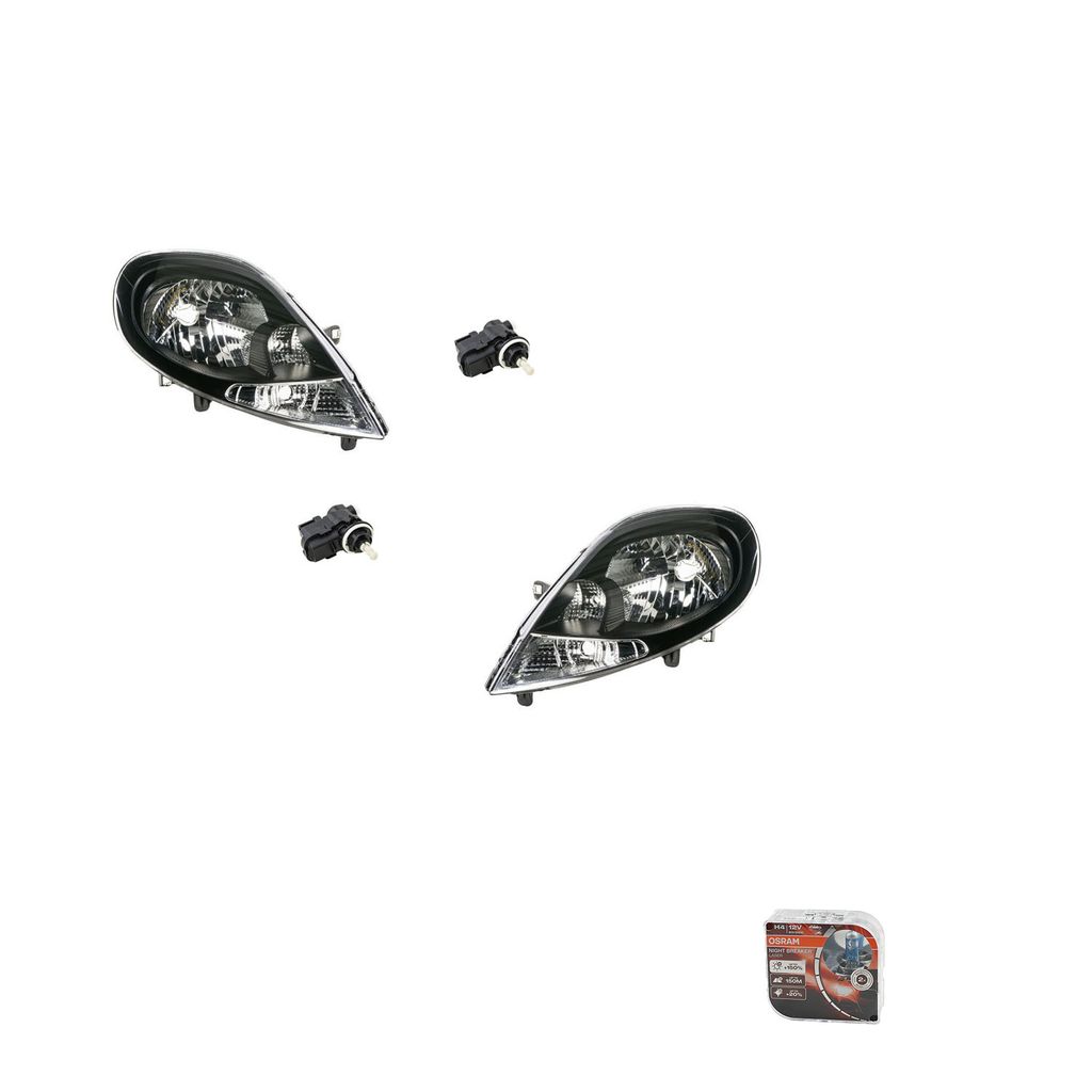 Johns, Scheinwerfer + Osram Night Breaker Laser passend für Nissan Primastar 09/06- L R 4407952 93864870 260608802R 4407953 93864871 8200402521 44...