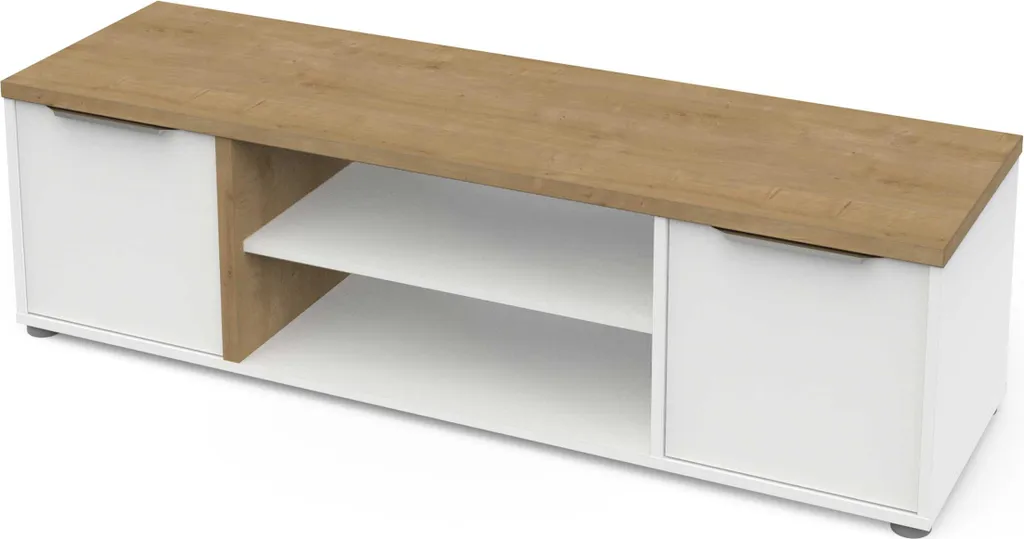 Meuble TV de Salon 135 cm ACCESS pour Ranger Consoles et Accessoires