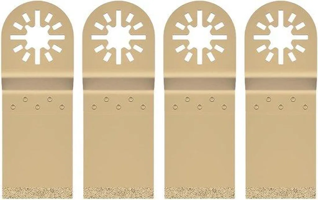 Lames outil multifonction pour rénover joints, bois et métaux tenaces