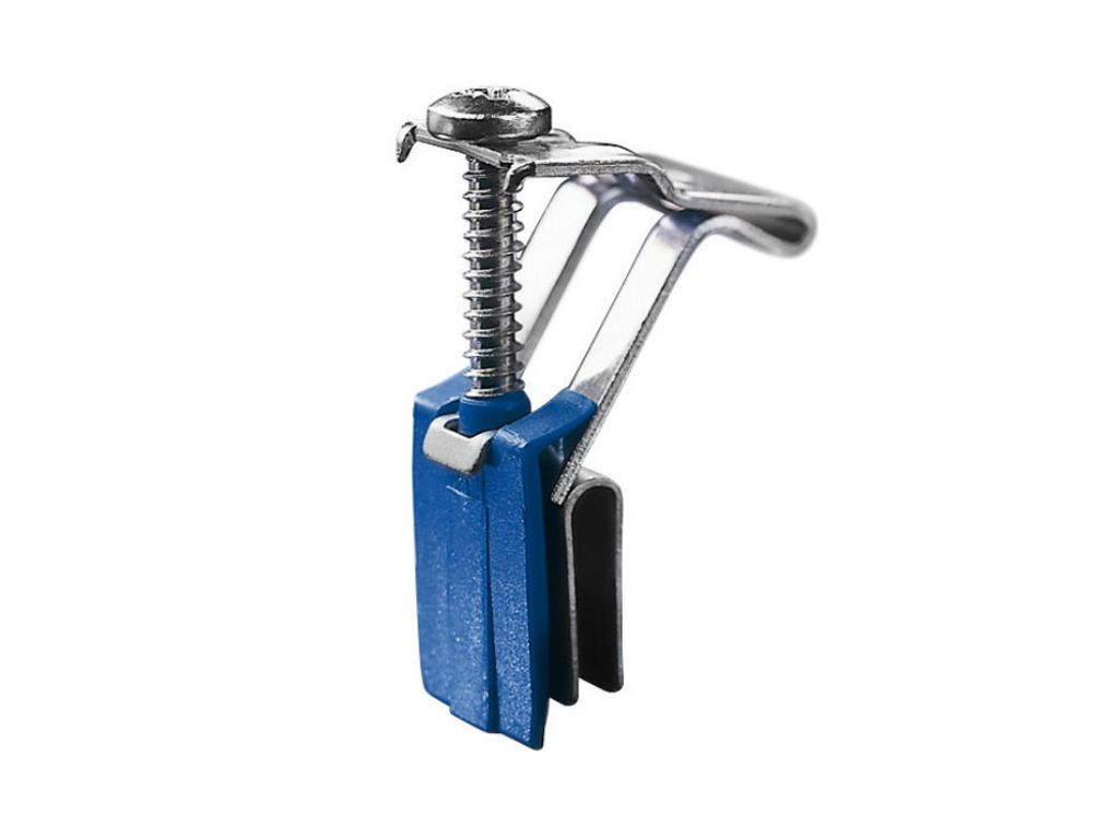 BLANCO Montageklammern 220311 für Edelstahlspülen 14 Stück, untergreifend / Befestigungsklammern