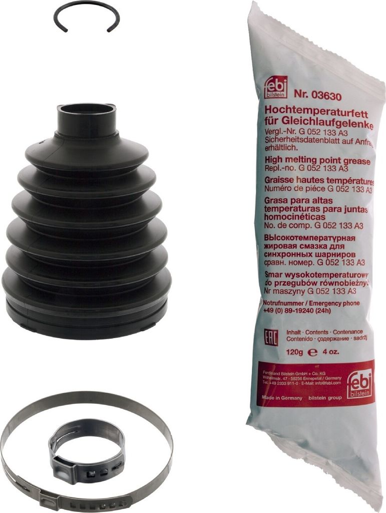 FEBI BILSTEIN Faltenbalgsatz Antriebswelle Radseitig für RENAULT Clio III Schrägheck (BR0/1, CR0/1) 100042