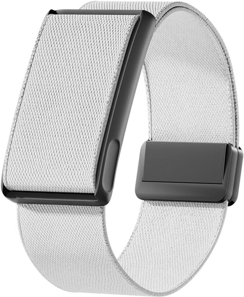 Stravo Nylon Magnetarmband Sport Atmungsaktiv Verstellbar Komfortabel für Amazfit Helio - Weiß