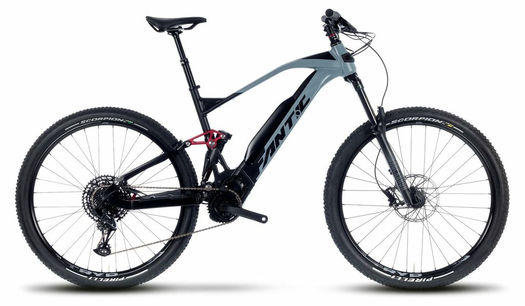 XTF E-Bike 1.5 SPORT Y Grau Diamant Mittelmotor hydraulische Scheibenbremse 12 Gänge 630 Wh Akku