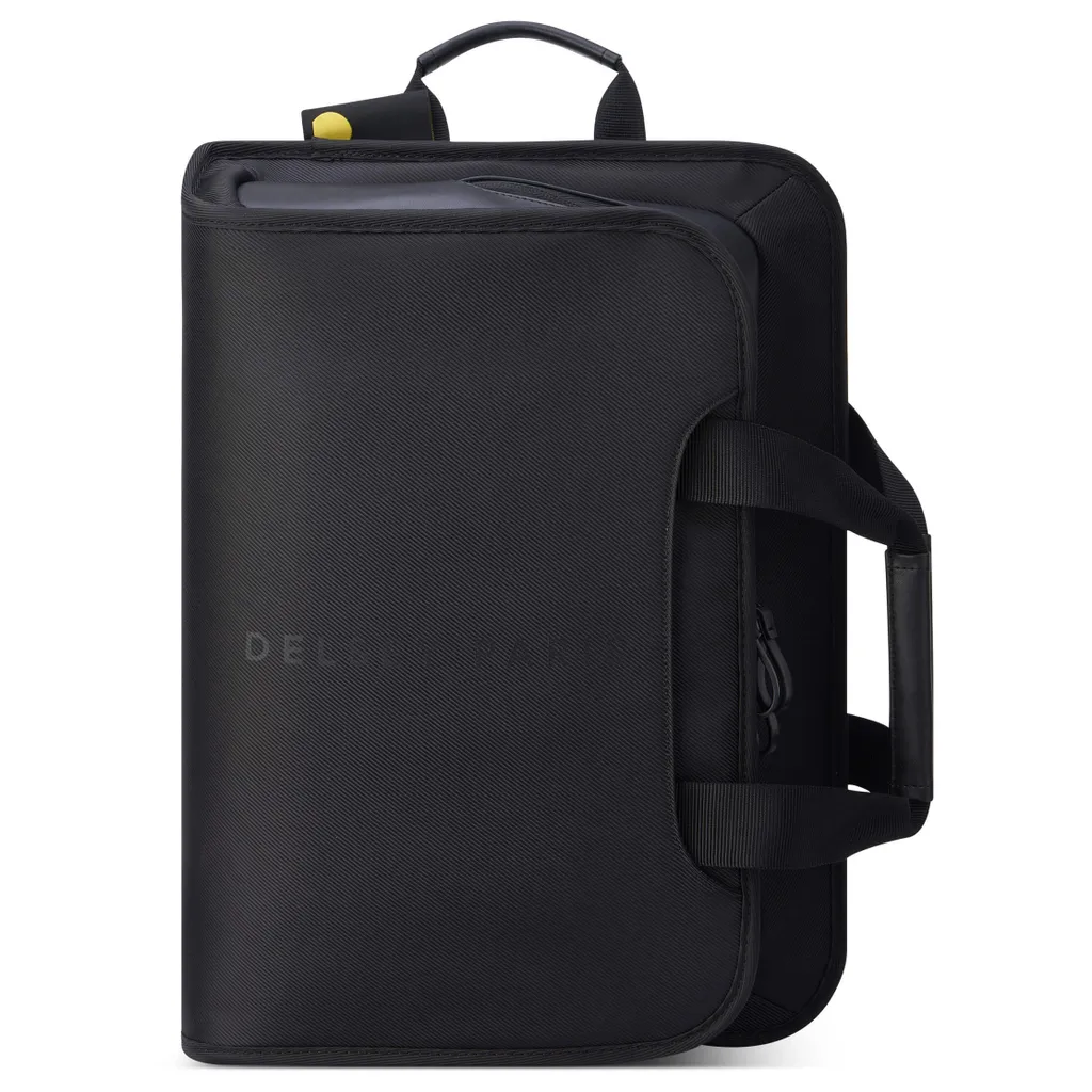 Serviette Arche DELSEY PARIS Noir Double Compartiment Rangement PC - 7