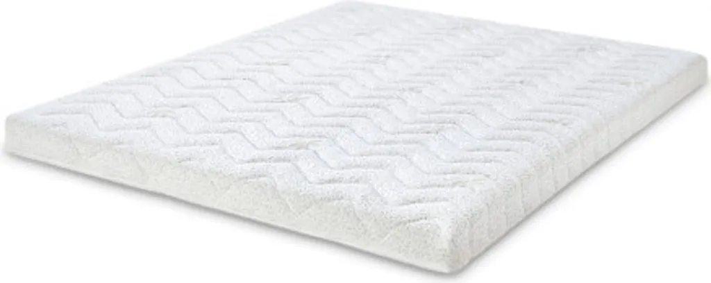 Surmatelas pour lit moderne 80x200 cm en latex et coutil Aloé Véra H2