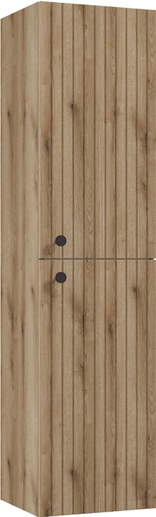 Hochschrank 35 cm breit Eiche RIVA-107