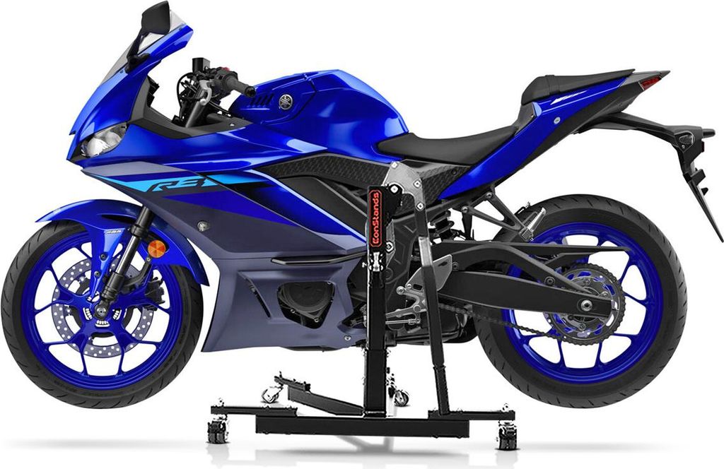 CS Power Evo-Zentralständer für Yamaha YZF-R3 19-25 Schwarz