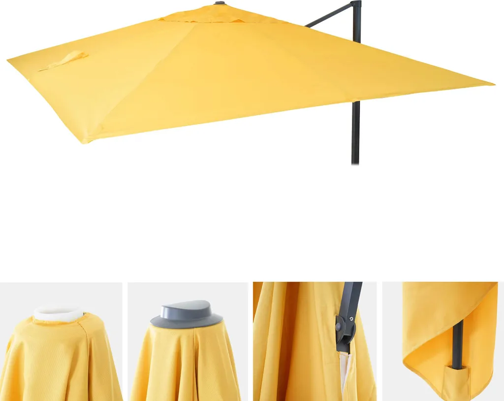Copertura Ricambio HWC-A96 3x4 Giallo | Telo Professionale per Esterni