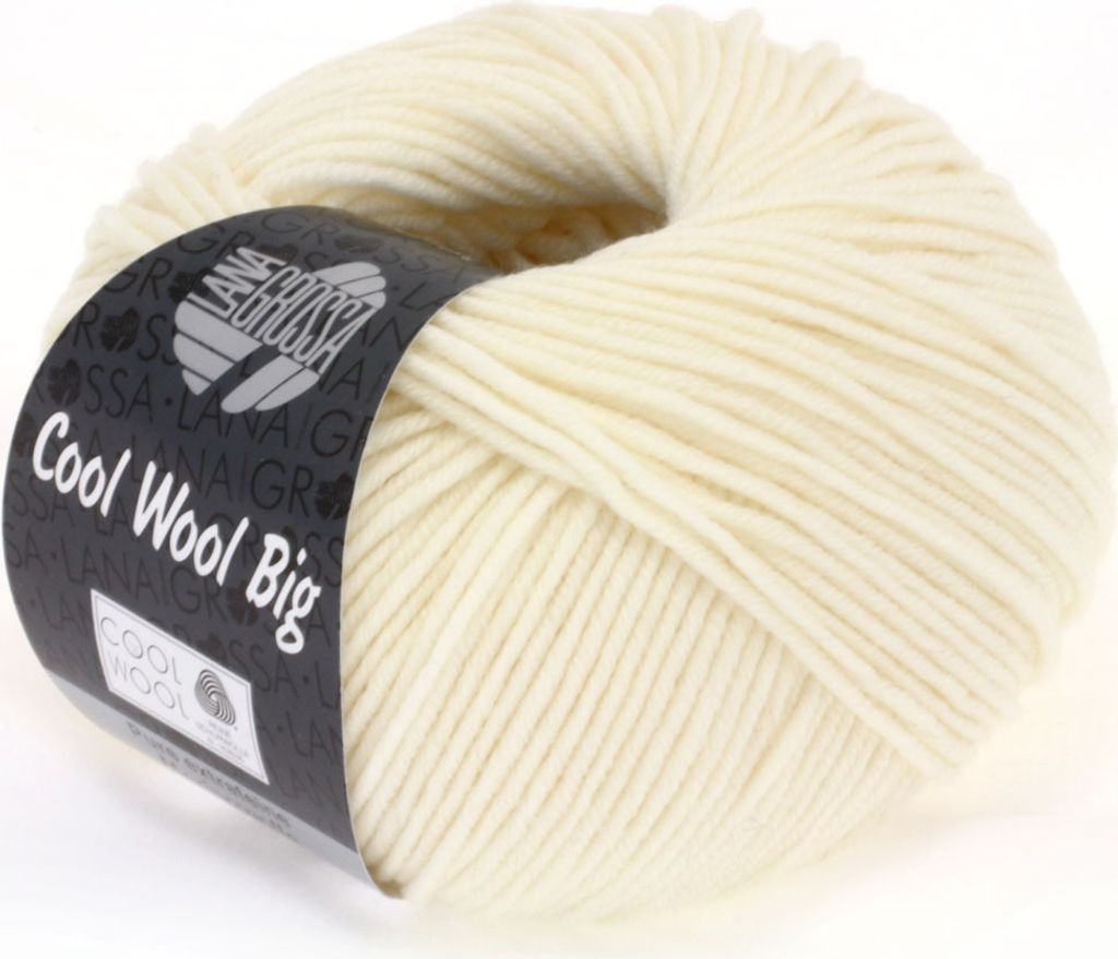 Lana Grossa - Cool Wool Big 0601 rohweiß Produktbild 