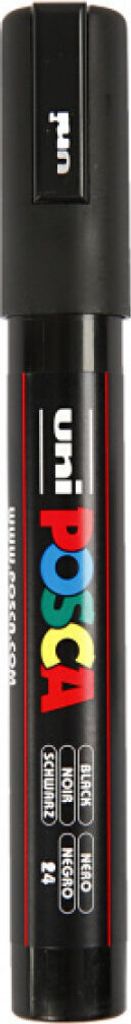 POSCA Marker UNI PC-5M schwarz Zdjęcie produktu 