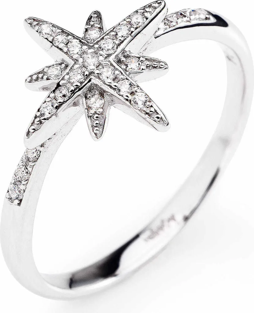 Amen RCDS1 14 Anello Stackable Argento e Zirconi - Trend 2024 - 1