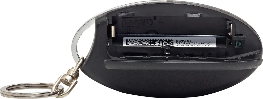 Télécommande 4 touches Homematic V2 compacte avec retour d'état LED