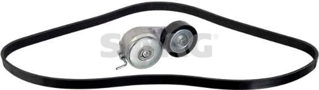 Jeu de courroies SWAG 33104394 haute résistance pour Opel Combo X12