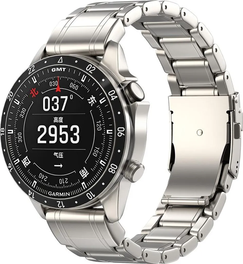 Bracelet de Montre 22mm en Titane avec Fermoir de Sécurité Renforcé
