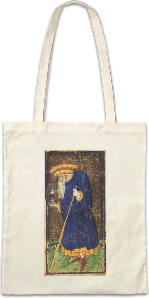 Urban Backwoods Tarot Arcanum Hermit, Stofftasche, Farbe: Beige
