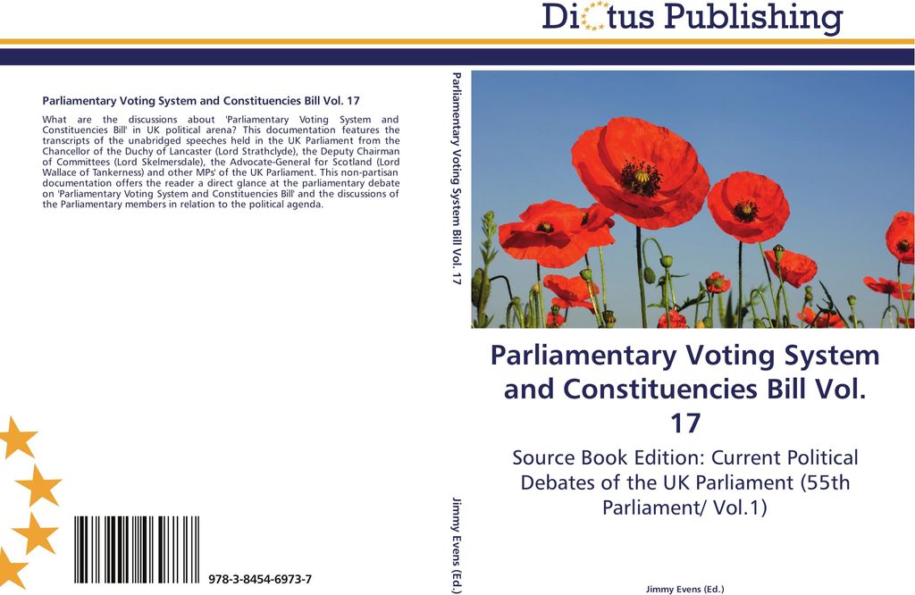 Parliamentary Voting System and Constituencies Bill Vol. 17