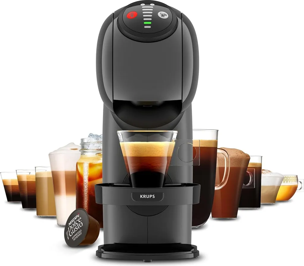 Krups Genio S KP243B.23 Antracite: Analisi Tecnica e Vantaggi Macchina Caffè - 2